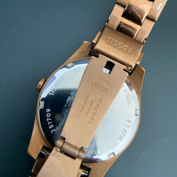 Fossil Rose Gold Boyfriend Watch - Picture 4 of 4